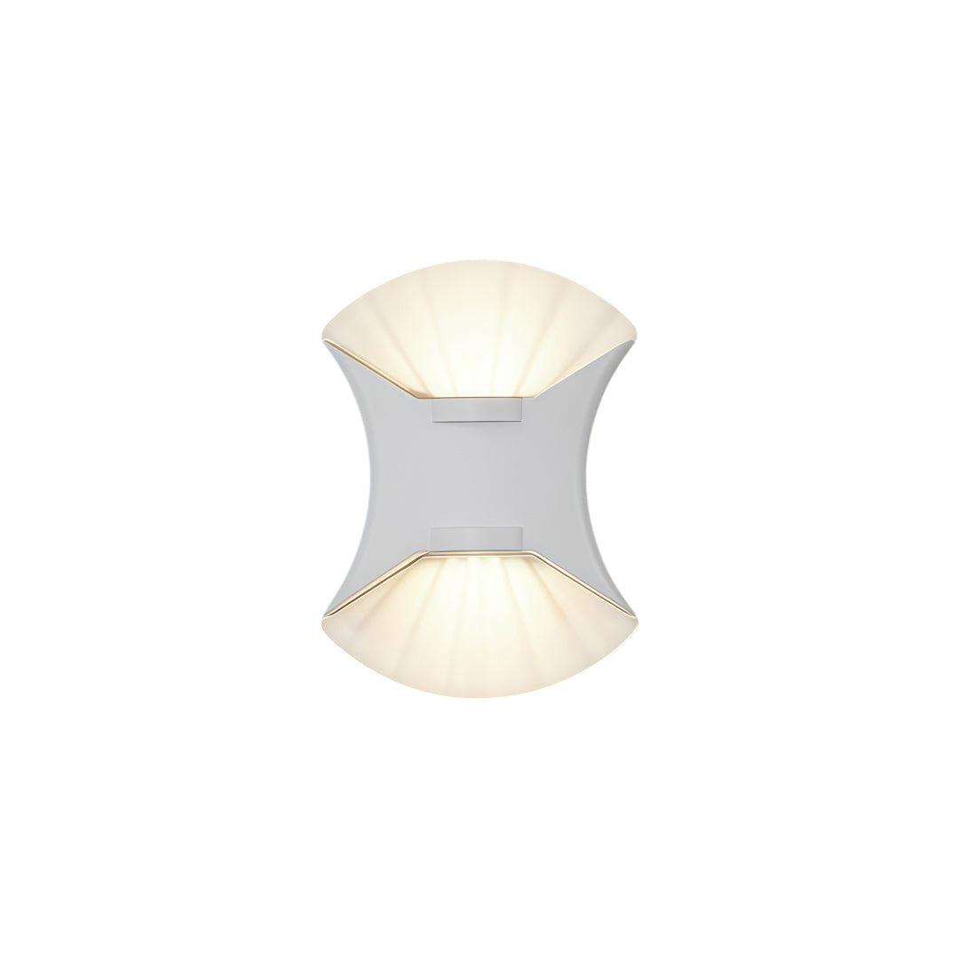 Utomhus Up Down Vägglampa Modern Dubbel-Skal LED Trädgårdslampa