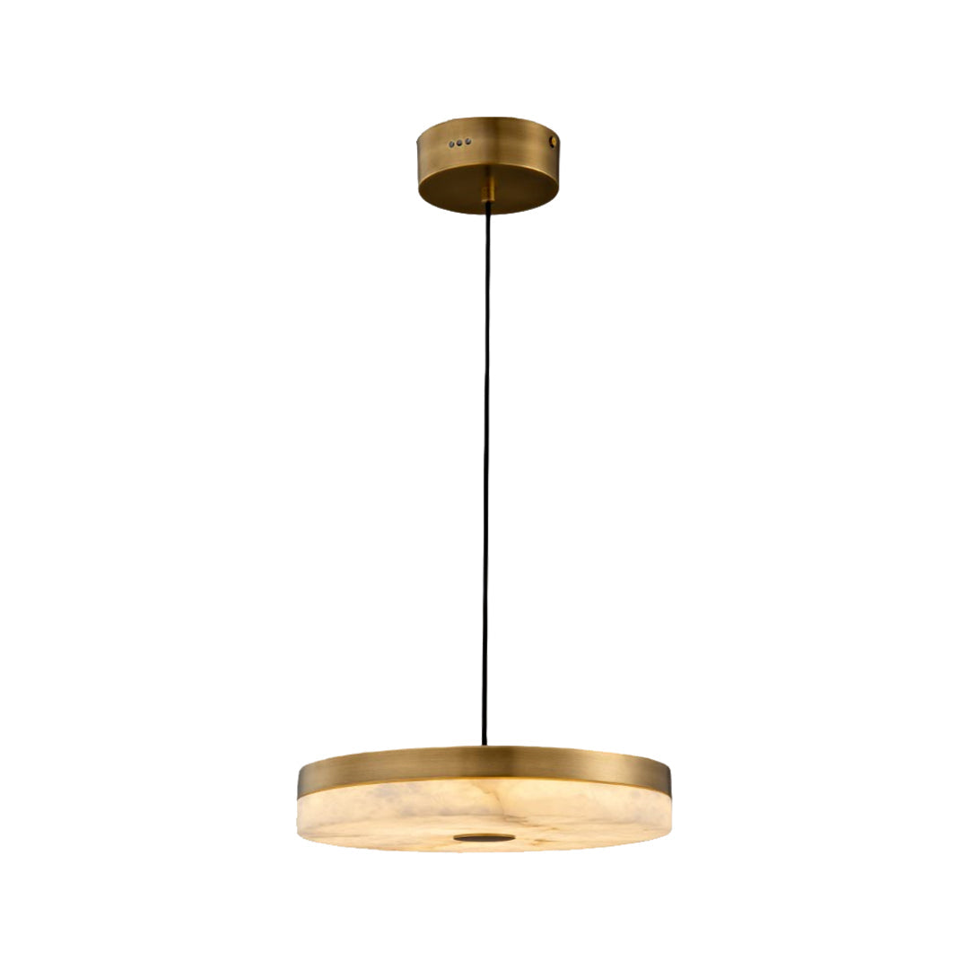 Disc Pendellampa Modern Lyx Marmor Enkel Taklampa