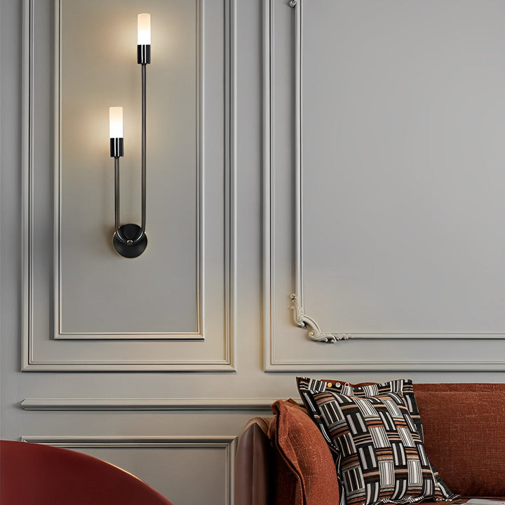 [Öppen Låda] Modern Dubbelhuvud Vägglampa Kreativ Lyx Metallbelysning