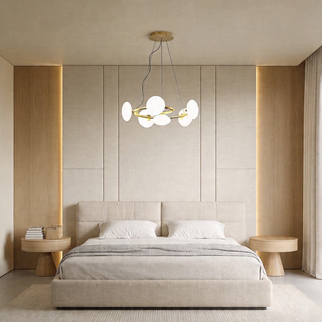 Modern Glam Kristallkrona Minimalistisk Molekyl Bön Taklampa