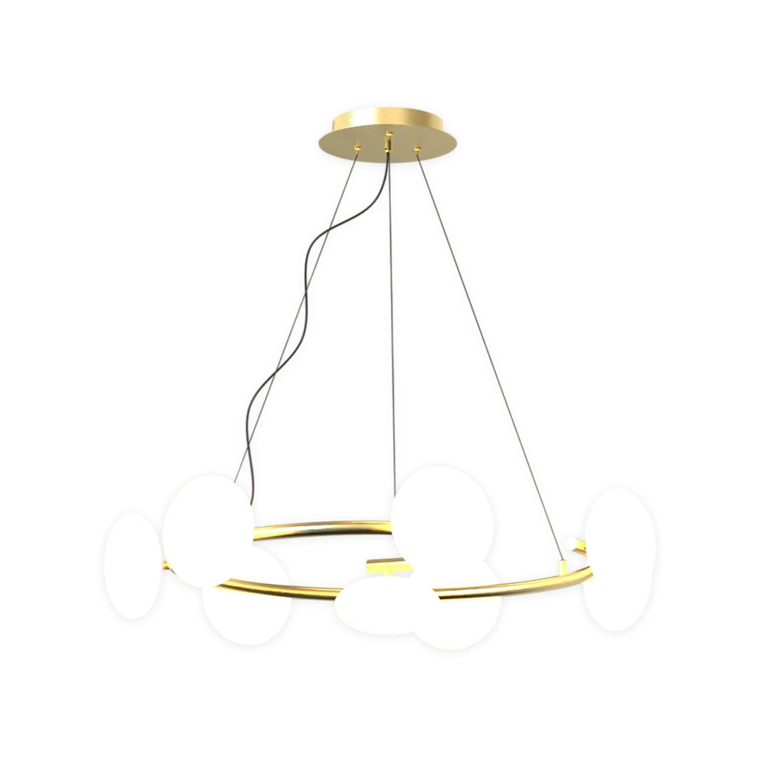 Modern Glam Kristallkrona Minimalistisk Molekyl Bön Taklampa