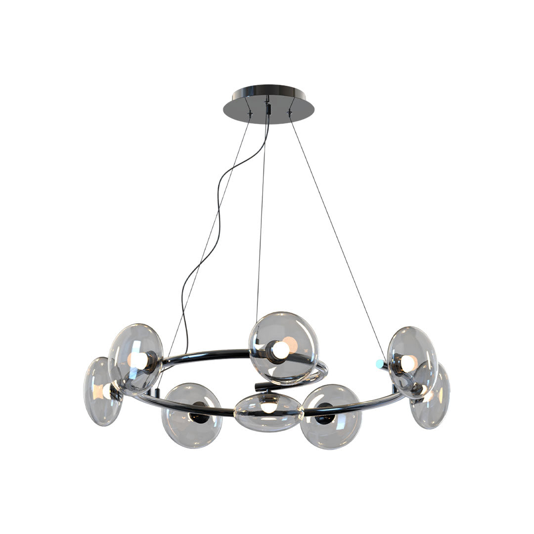 Modern Glam Kristallkrona Minimalistisk Molekyl Bön Taklampa
