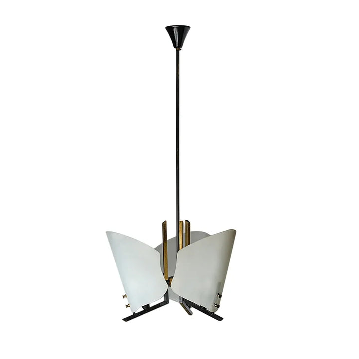Modern Glas Kandelaber Origami Petal Taklampa