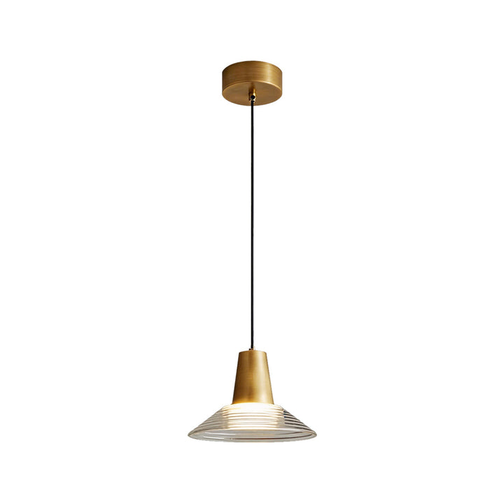Glas Kon Hängande Lampa Nordisk Konst Minimalistisk Taklampa