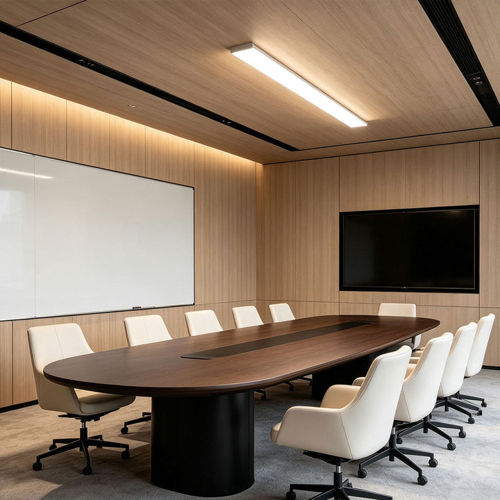 Modern minimalistisk vit LED-taklampa