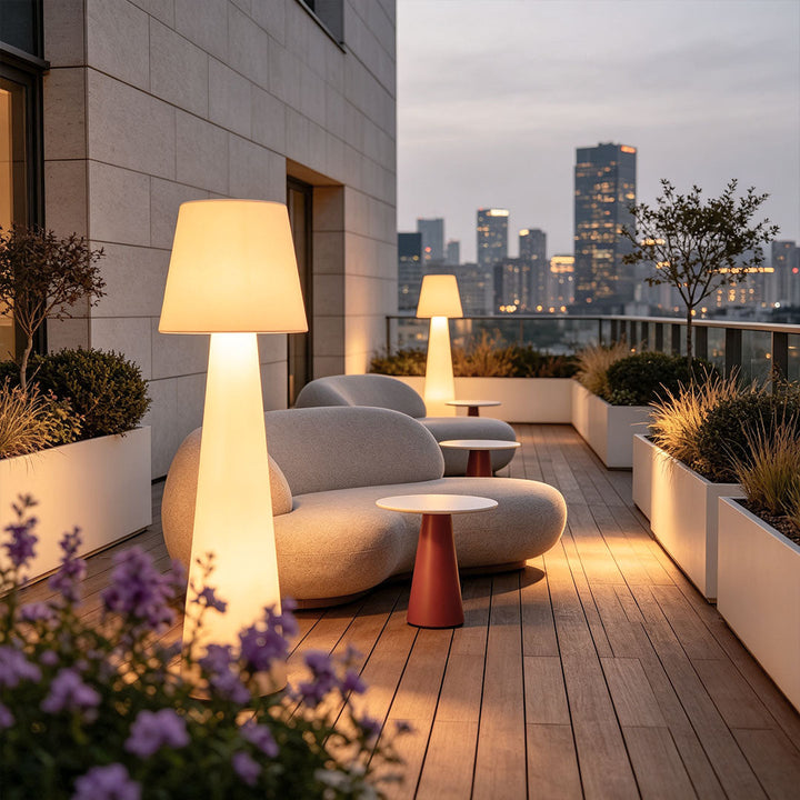 Modern Minimalistisk Golvlampa Dekorativ Landskapsbelysning