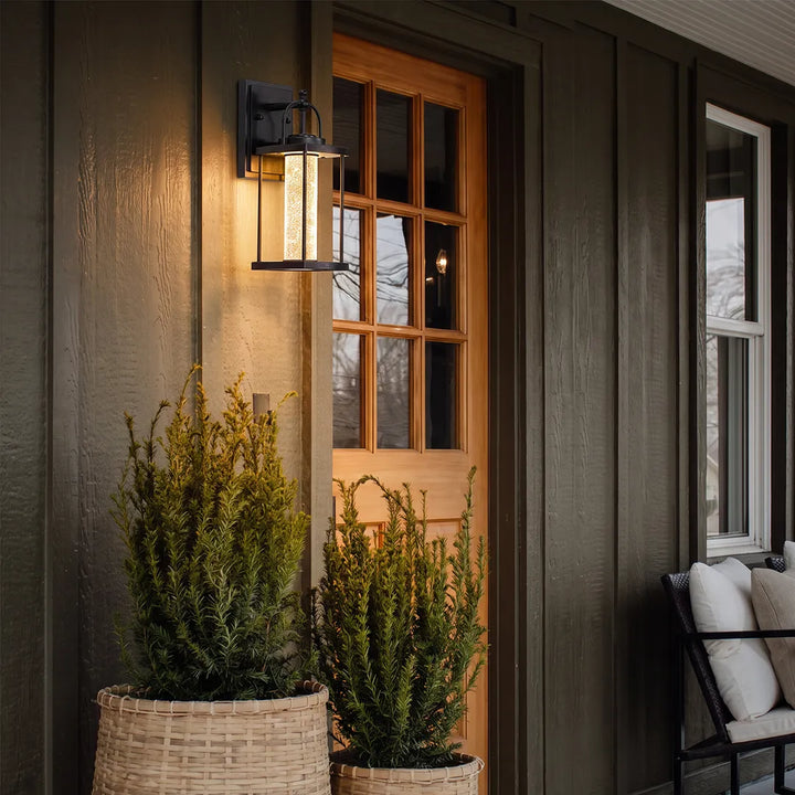 Modern Utomhus Lantern Vägglampa LED Aluminium Ljus