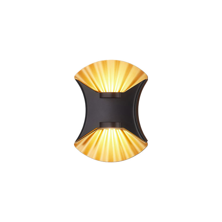 Utomhus Up Down Vägglampa Modern Dubbel-Skal LED Trädgårdslampa