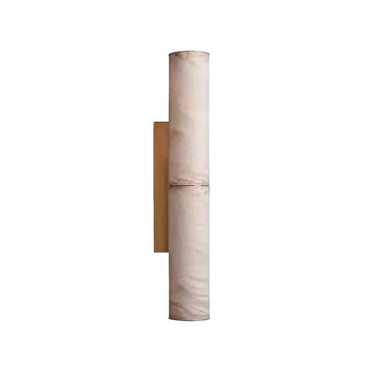 Modern Vertikal Vägglampa Lyxig Marmor Cylinder Ljus