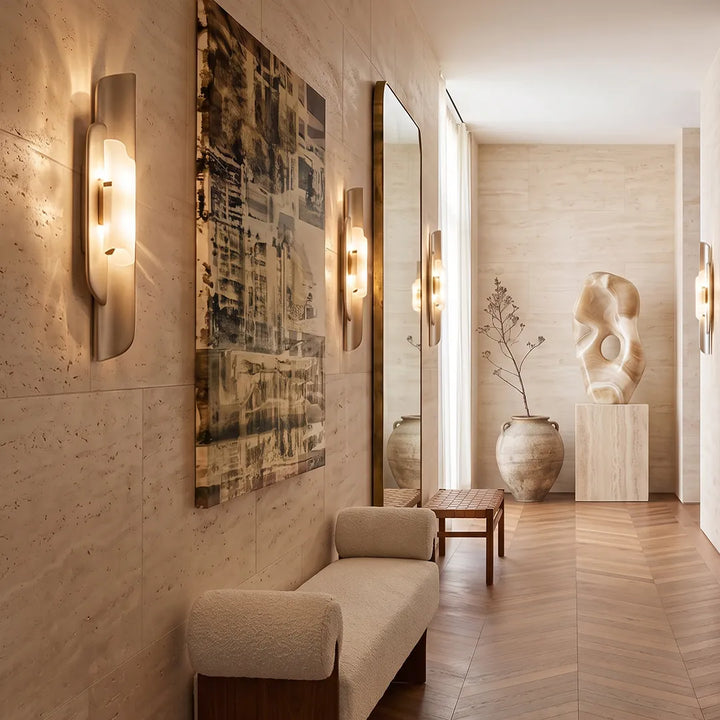 Modern Vägglampor Lyxiga Lager Marble Lampa