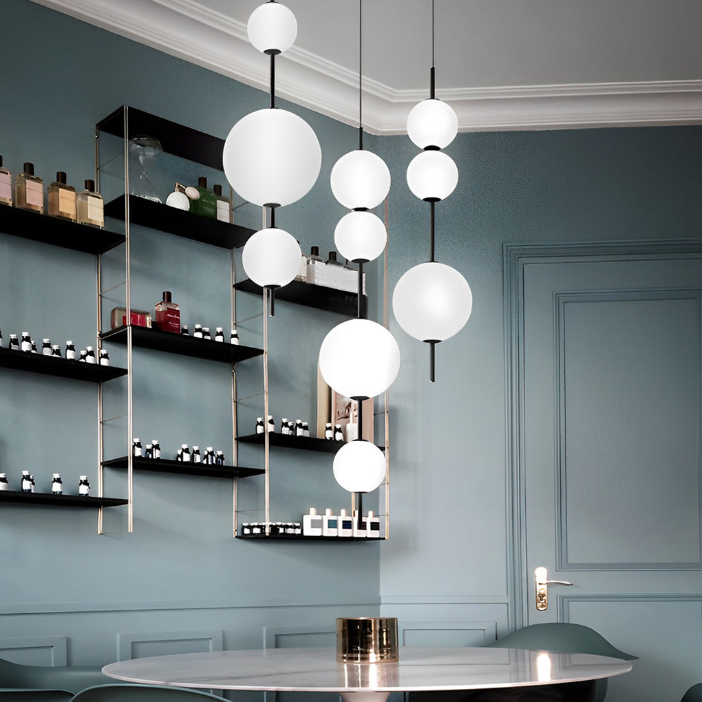 [Open-Box]Multi Ball Pendellampa Modern LED Metall Taklampa