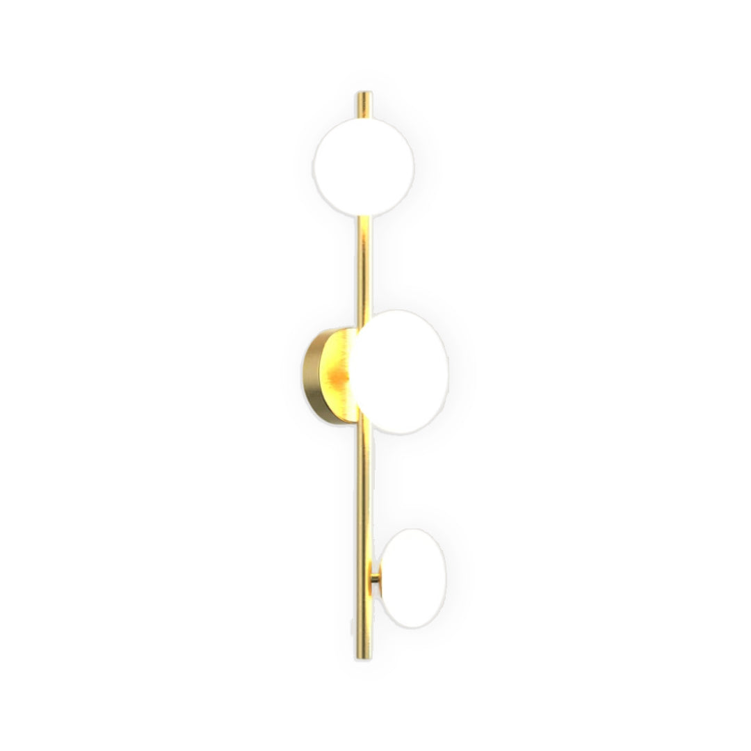 Multi Light Wall Sconce Nordisk Dekorativ Glaslampa