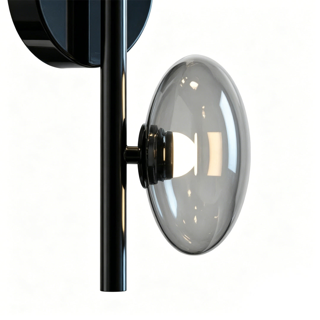 Multi Light Wall Sconce Nordisk Dekorativ Glaslampa
