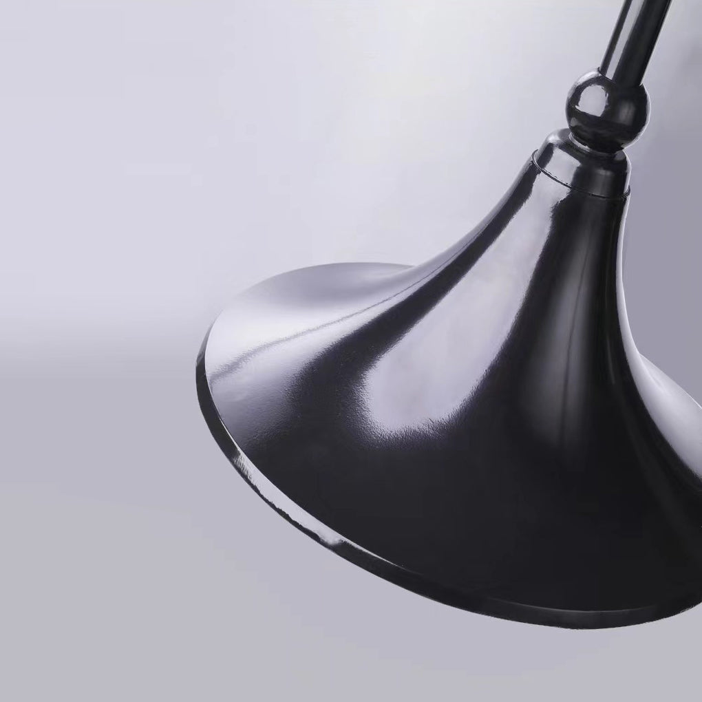 [Open-Box] Utomhus svarta vägglampor retro kreativ trumpetformad lampa
