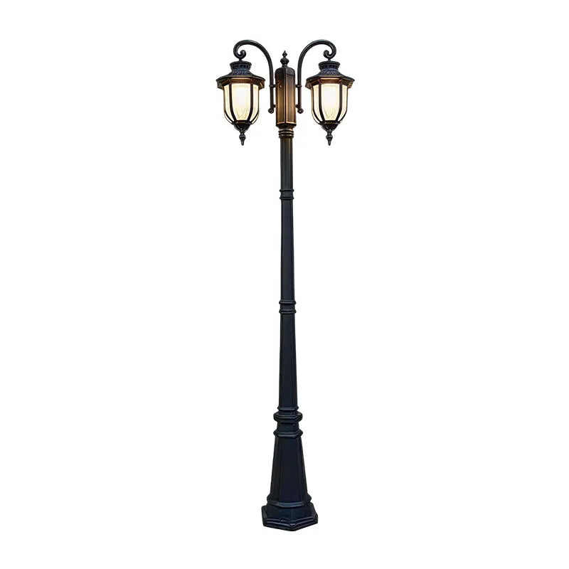 Utomhus Lampstolpe Europeisk Trädgårdslampa