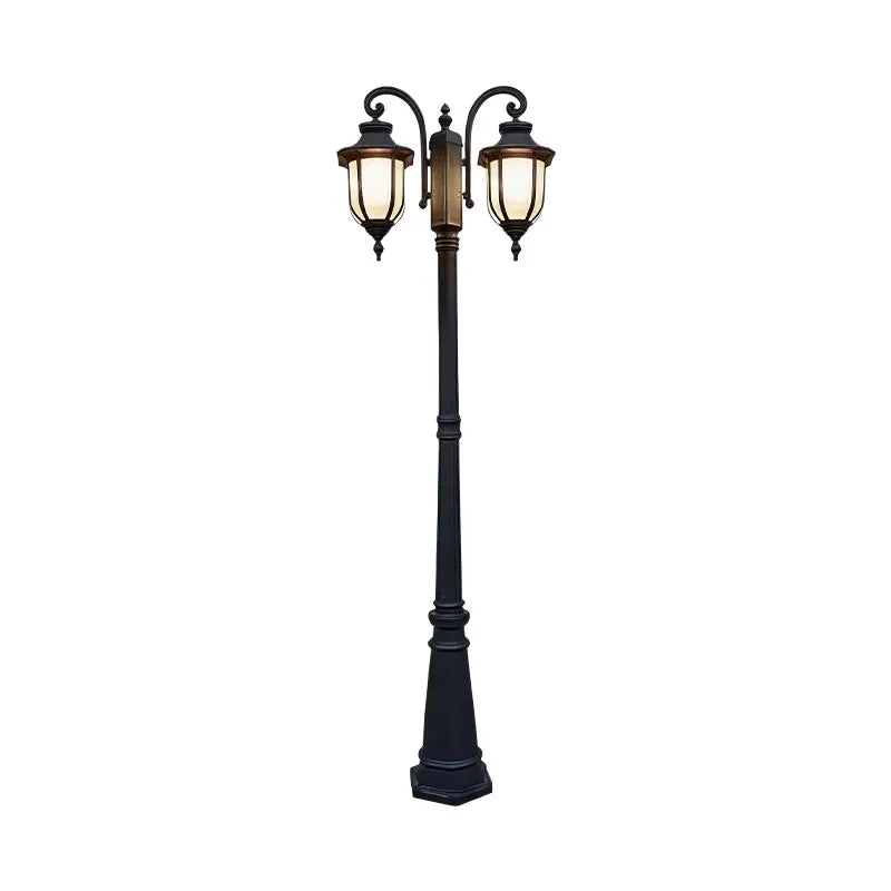 Utomhus Lampstolpe Europeisk Trädgårdslampa