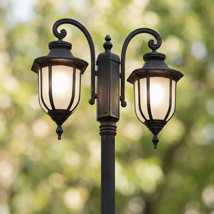 Utomhus Lampstolpe Europeisk Trädgårdslampa