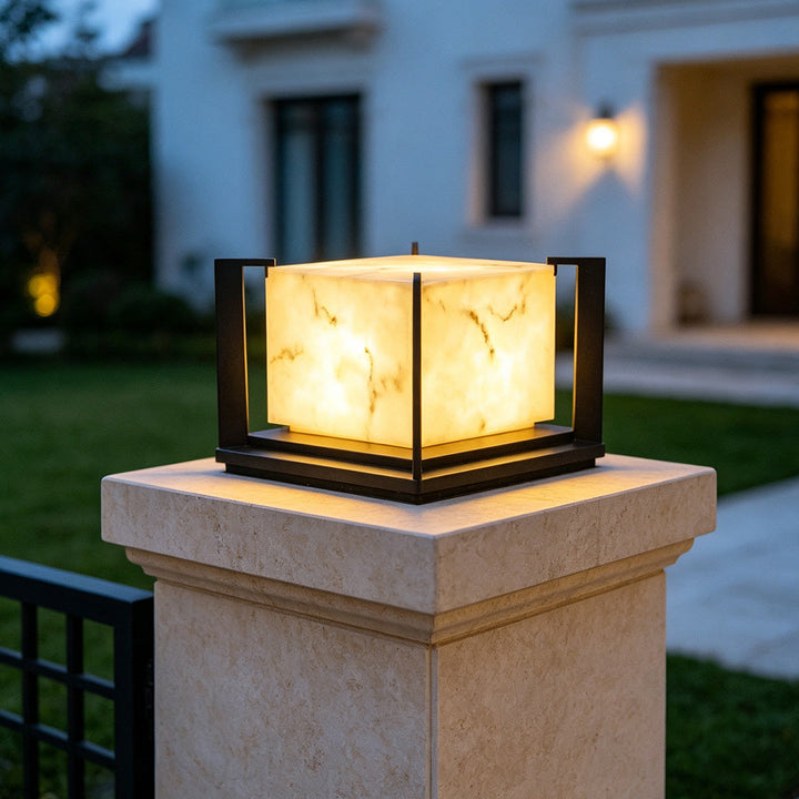 Pillar Solar Garden Lights Courtyard Landscape Light