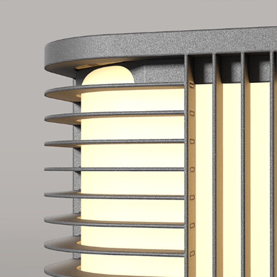 Säule Solarlampor Modern Utomhusbelysning