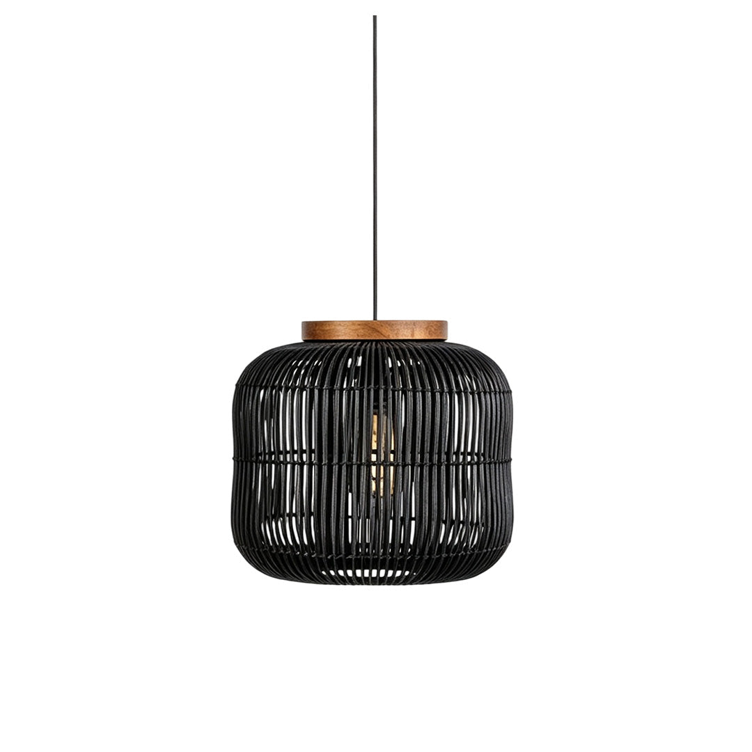Rattan Ljuskronor Wabi-Sabi Handgjord Taklampa
