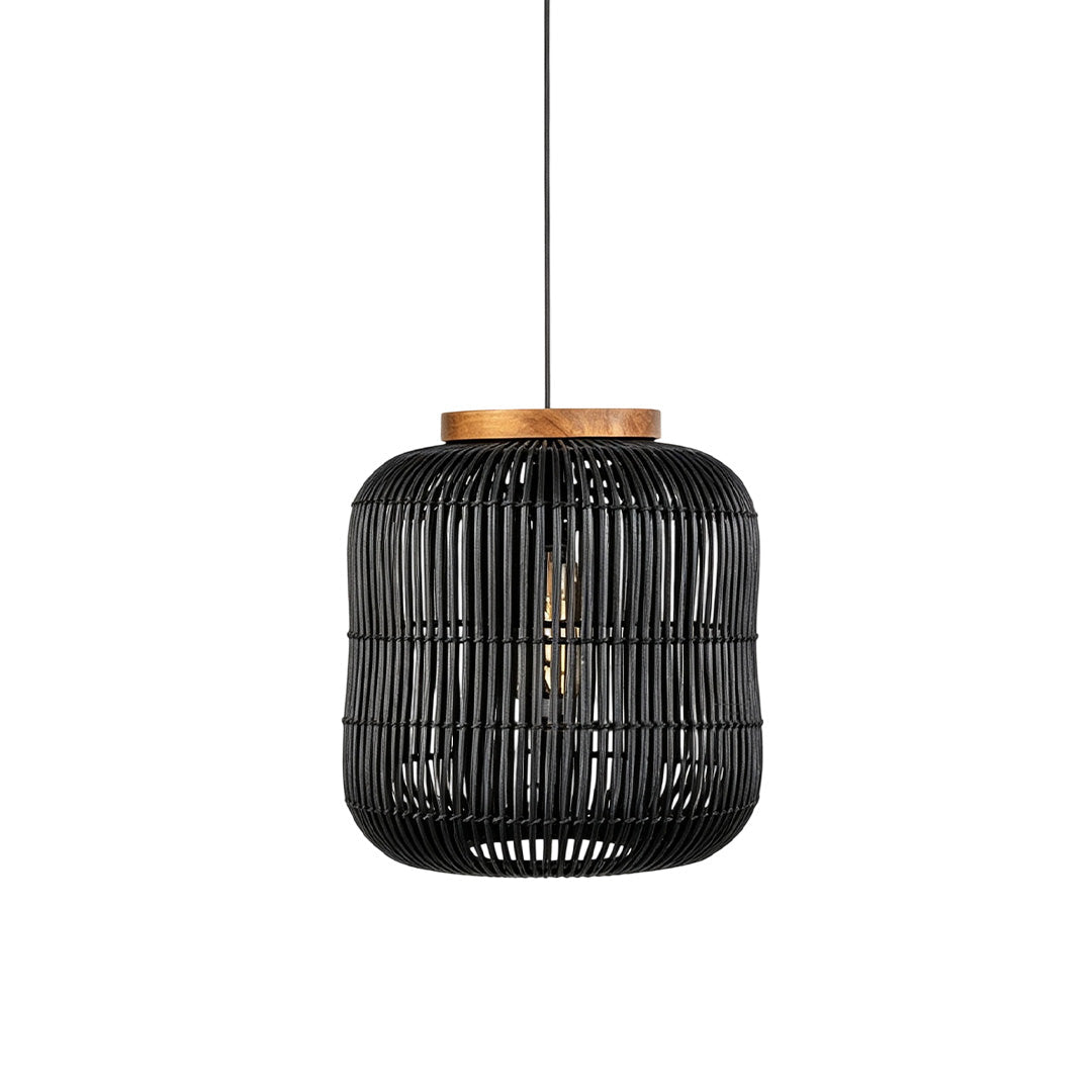 Rattan Ljuskronor Wabi-Sabi Handgjord Taklampa
