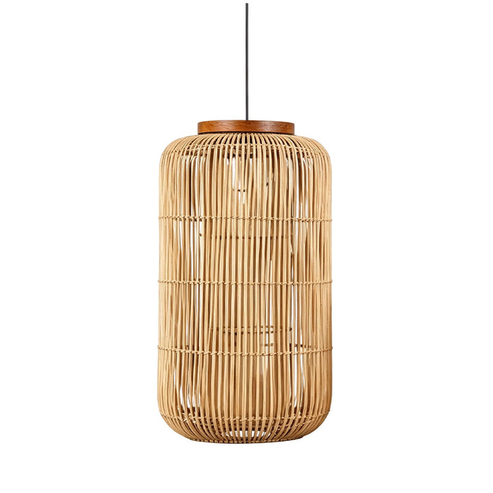 Rattan Ljuskronor Wabi-Sabi Handgjord Taklampa