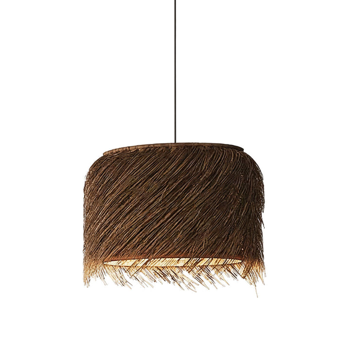 Rattanbelysning Hängande Lampor Japansk Wabi-Sabi Taklampa