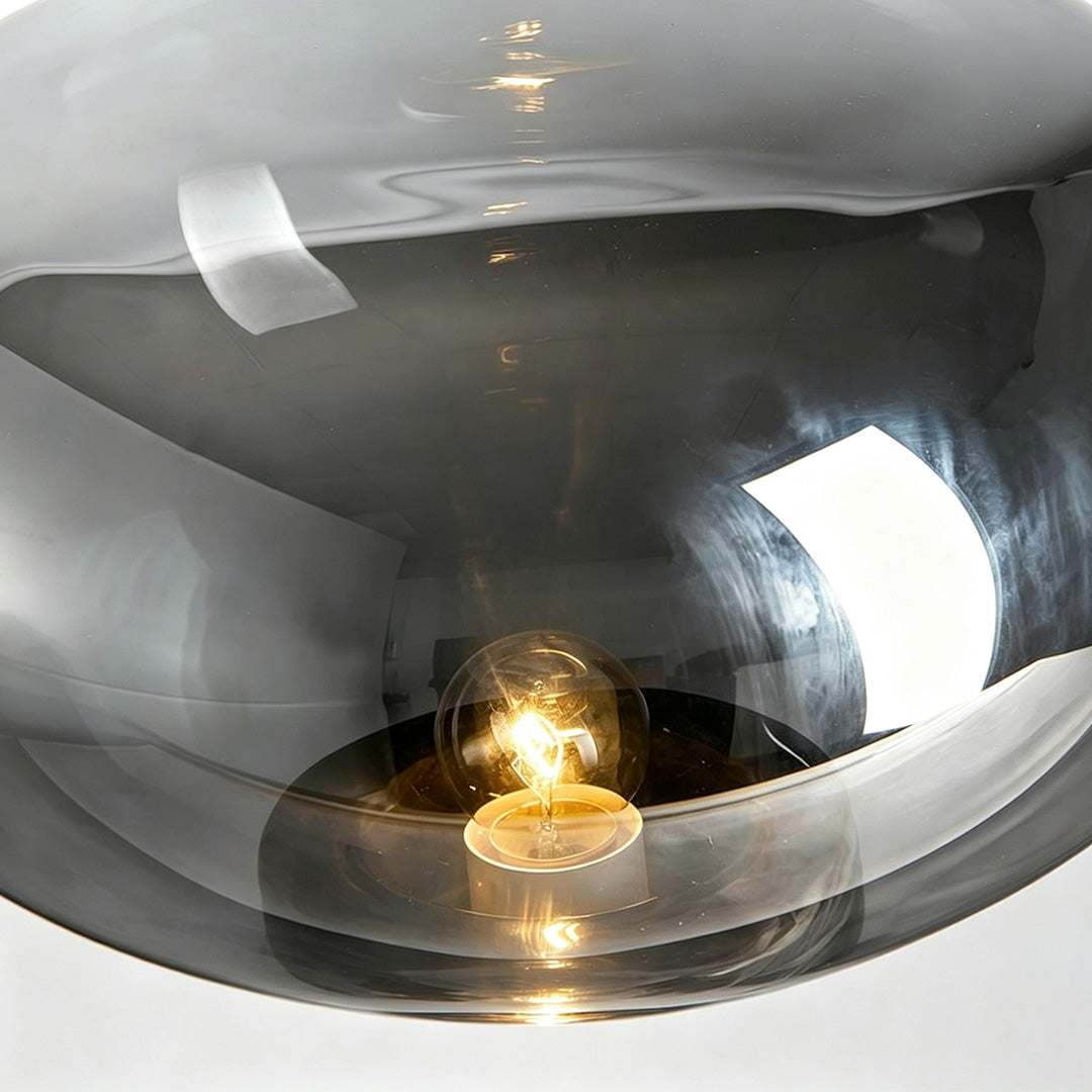 Glas Moderna Bordslampor Marmor Svamp Sänglampor