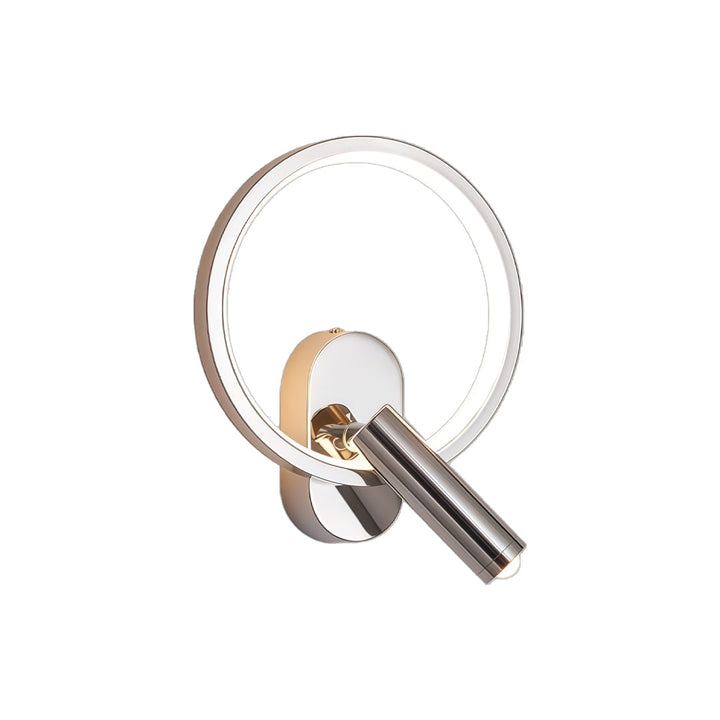 Läsbelysning för säng, väggmonterad modern roterbar lampa