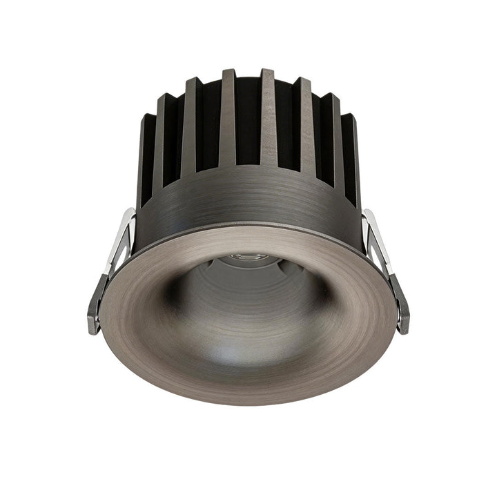 2 ST Infälld Takspotlight Ramfri Silver Bländfri Ljus
