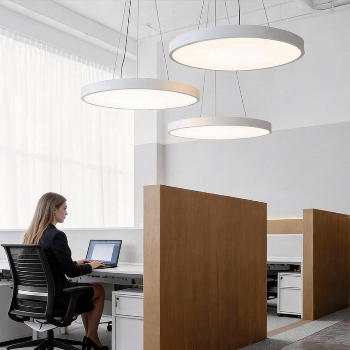 [Open-Box]Runda Hängande Lampor Minimalistisk Metall Taklampa