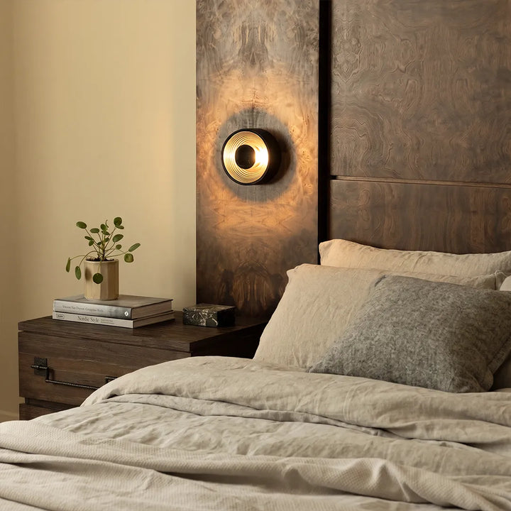 Rund Vägglampa Modern Lyx Konstnärlig Accentbelysning