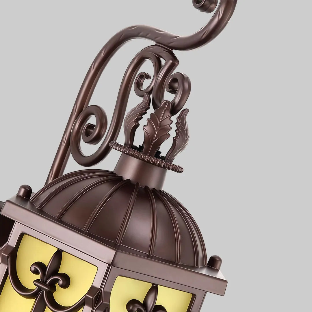 Vintage Vägglampa Belysning Europeisk Utomhus Glaslampa