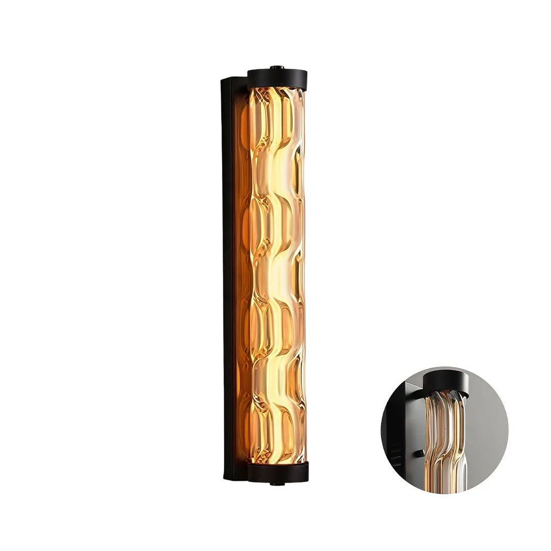 LED Linjär Vägglampa Italiensk Minimalistisk Glaslampa