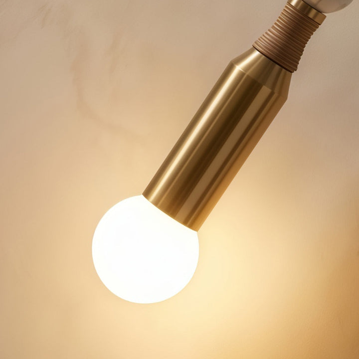 LED Väggkonst Lampor Fransk Marmor Glob Vintage Ljus