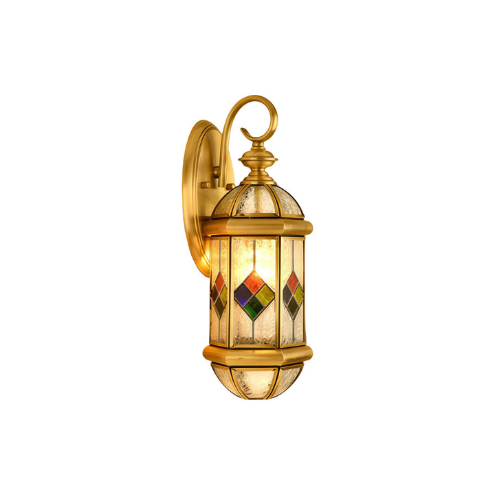 Utomhus Lantern Vägglampor Antik Koppar Kreativ Vägglampa