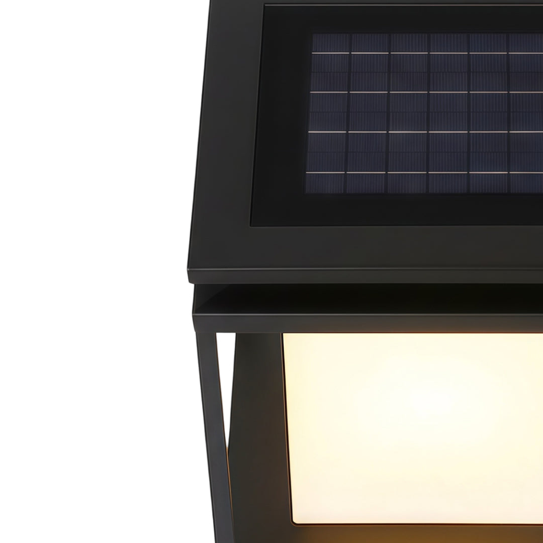 Solenergi Lampa för Huvudport Säule Modern Utomhusbelysning