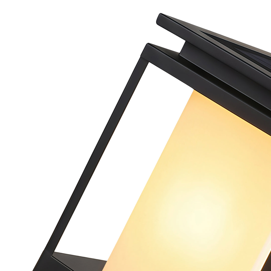Solenergi Lampa för Huvudport Säule Modern Utomhusbelysning