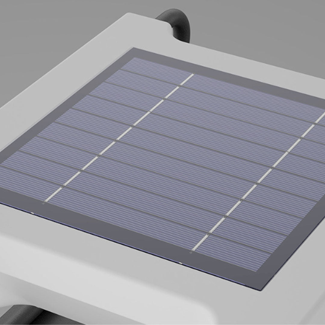 Solar Säule Belysning Modern Vattentät Trädgårdsport Lampa
