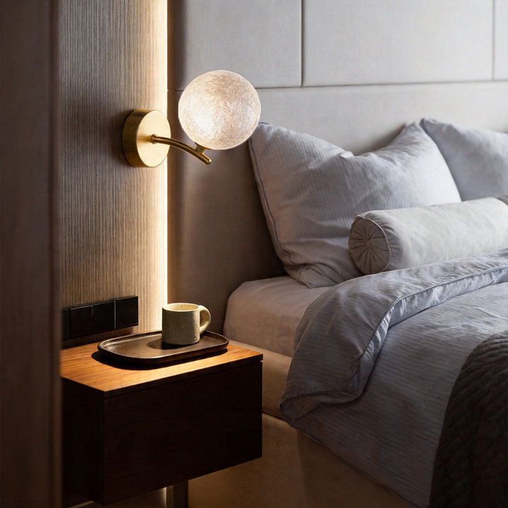 Färgat Glas Vägglampor Minimalistisk Modern Lyx Kreativ Belysning