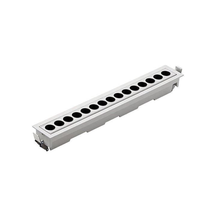 2 ST LED Infällda Takspotlights Grille LED Linjär Lampa