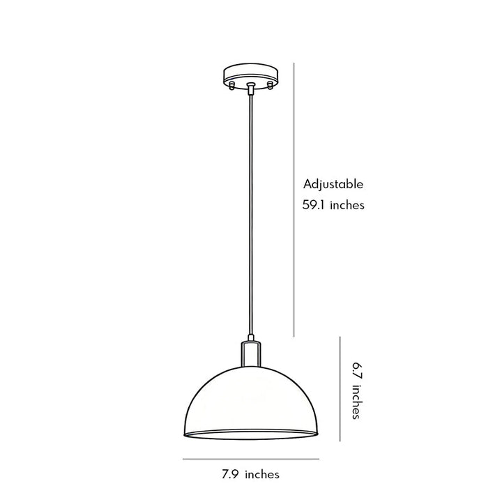 Brass Pendant Lighting Nordic Industrial Small Ceiling Light