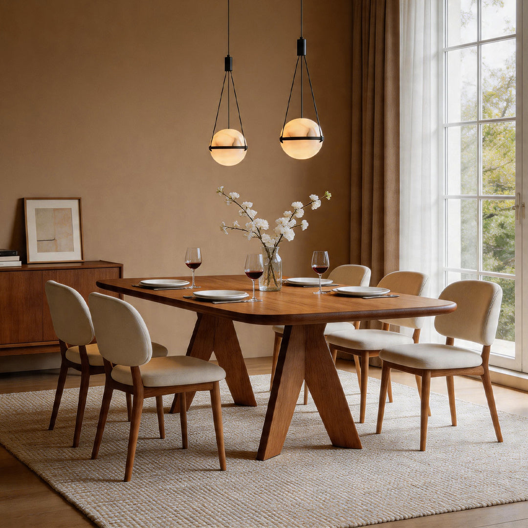 Globe Pendellampa Italiensk Stil Marmor Taklampa