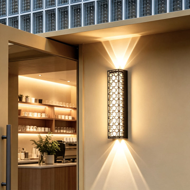 Upp och Ner Utomhus Vägglampor Modern LED Trädgårdslampa