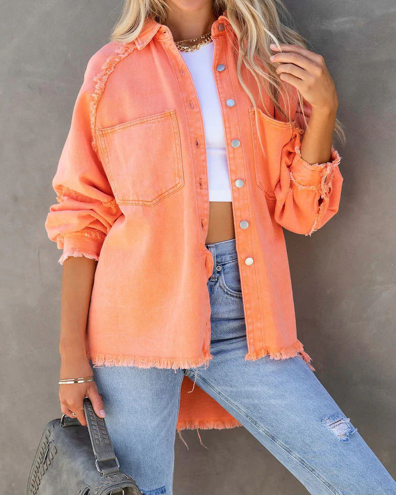 | Edge Patcharbete Ficka denimjacka