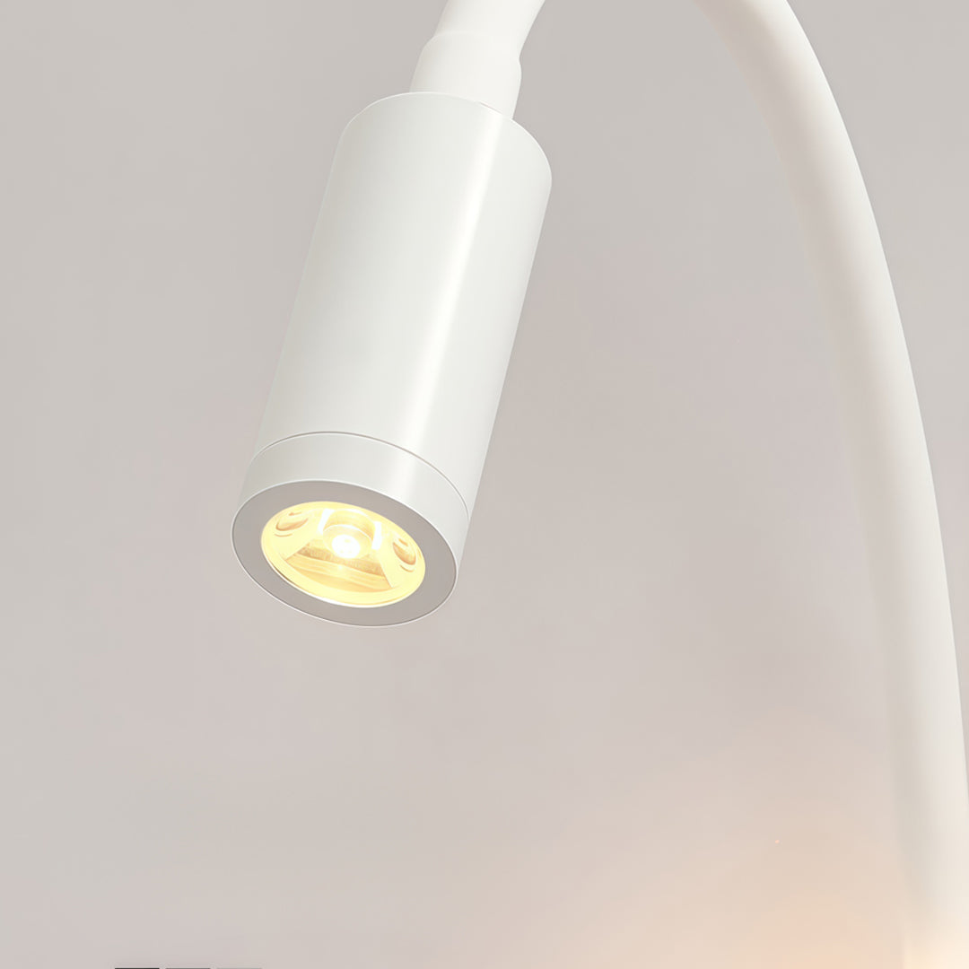 Väggmonterad Sänglampa Kreativ Lampa för Läsning i Metall