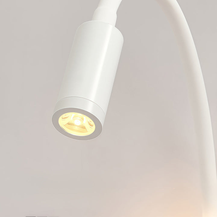Väggmonterad Sänglampa Kreativ Lampa för Läsning i Metall