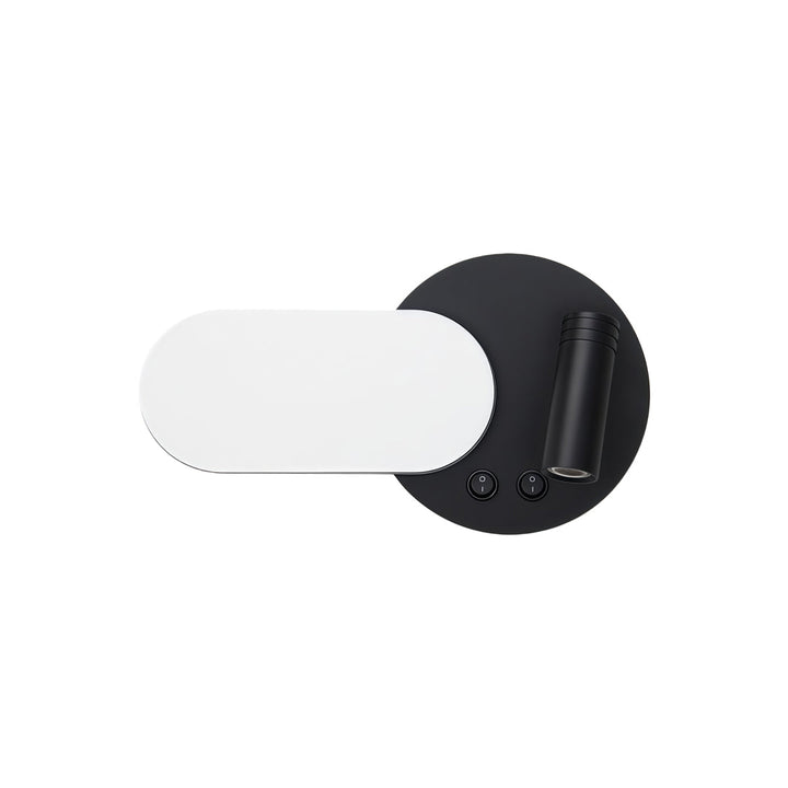 Väggmonterad Sänglampa för Lästid Minimalistisk Rotationslampa