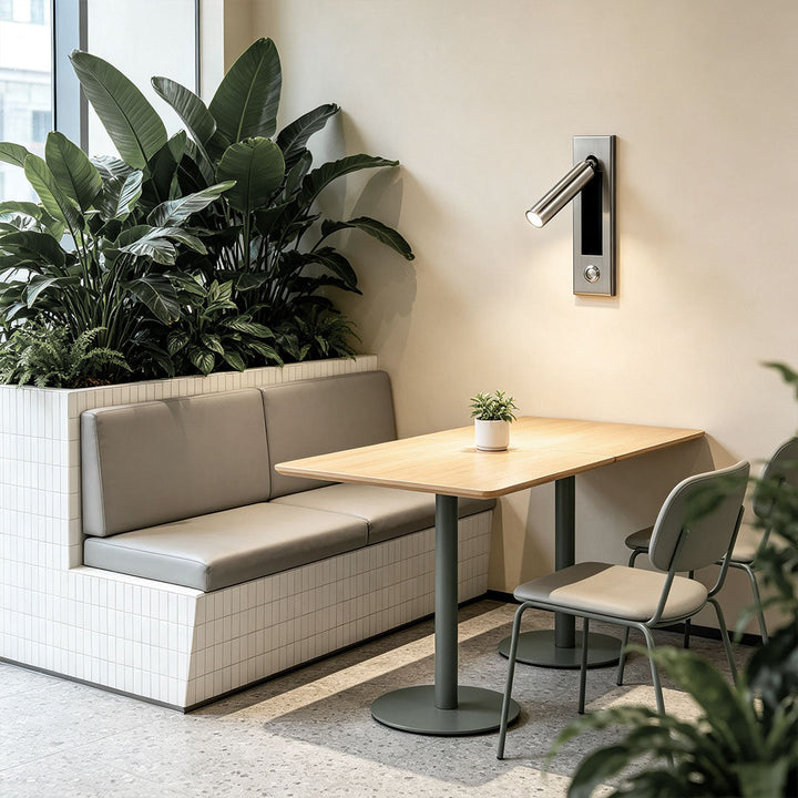 Väggmonterade LED-lampor Modern Minimalistisk Lampa för Läsning