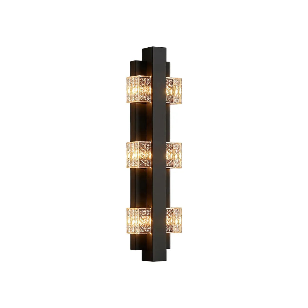 Vägglampa upp och ner Modern Kristall LED Utomhusbelysning